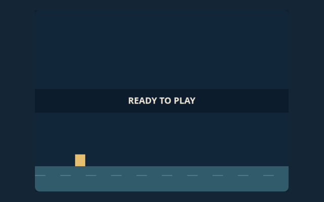 Endless Runner game board